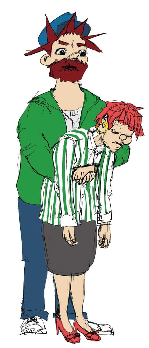 Heimlich-Handgriff bei einem Kind